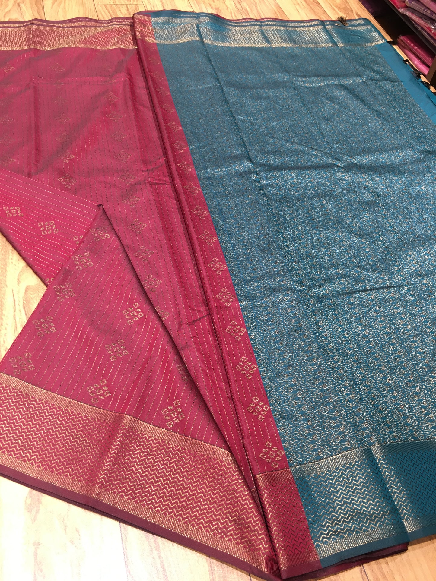Semi Kanchipuram Silk