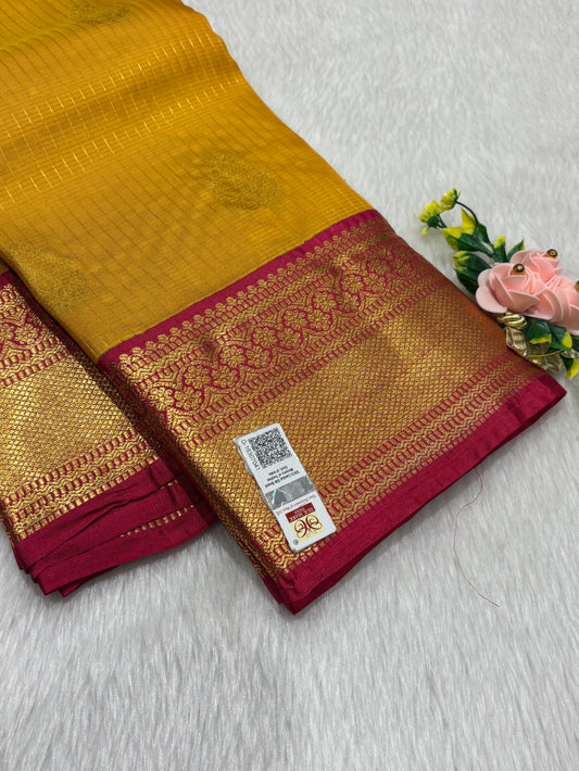 Pure Kanchipuram silk