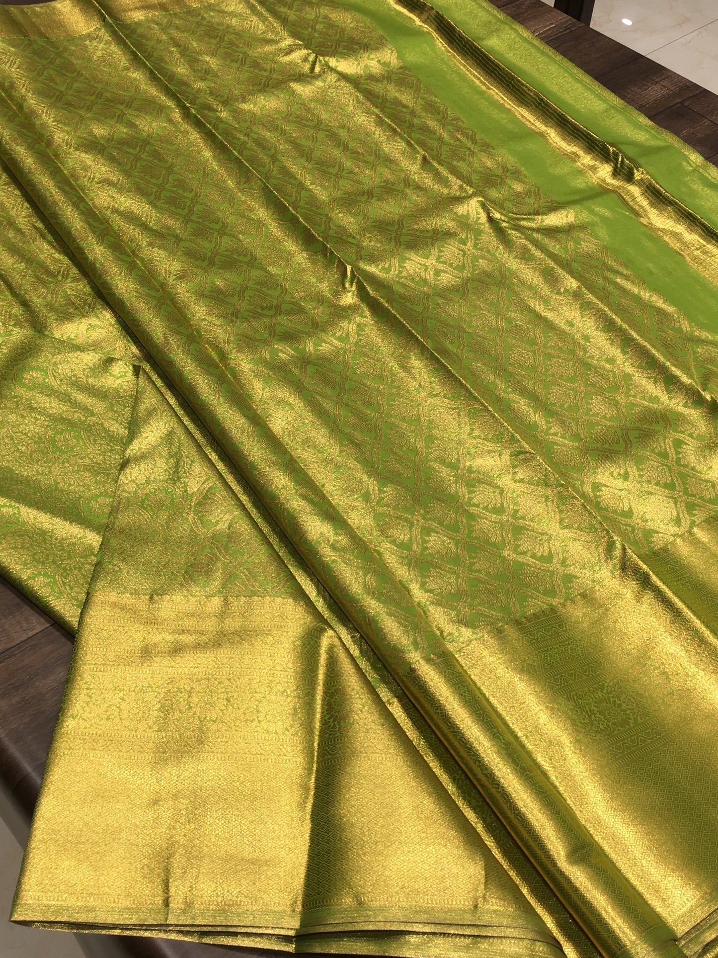 Semi Kanchipuram silk