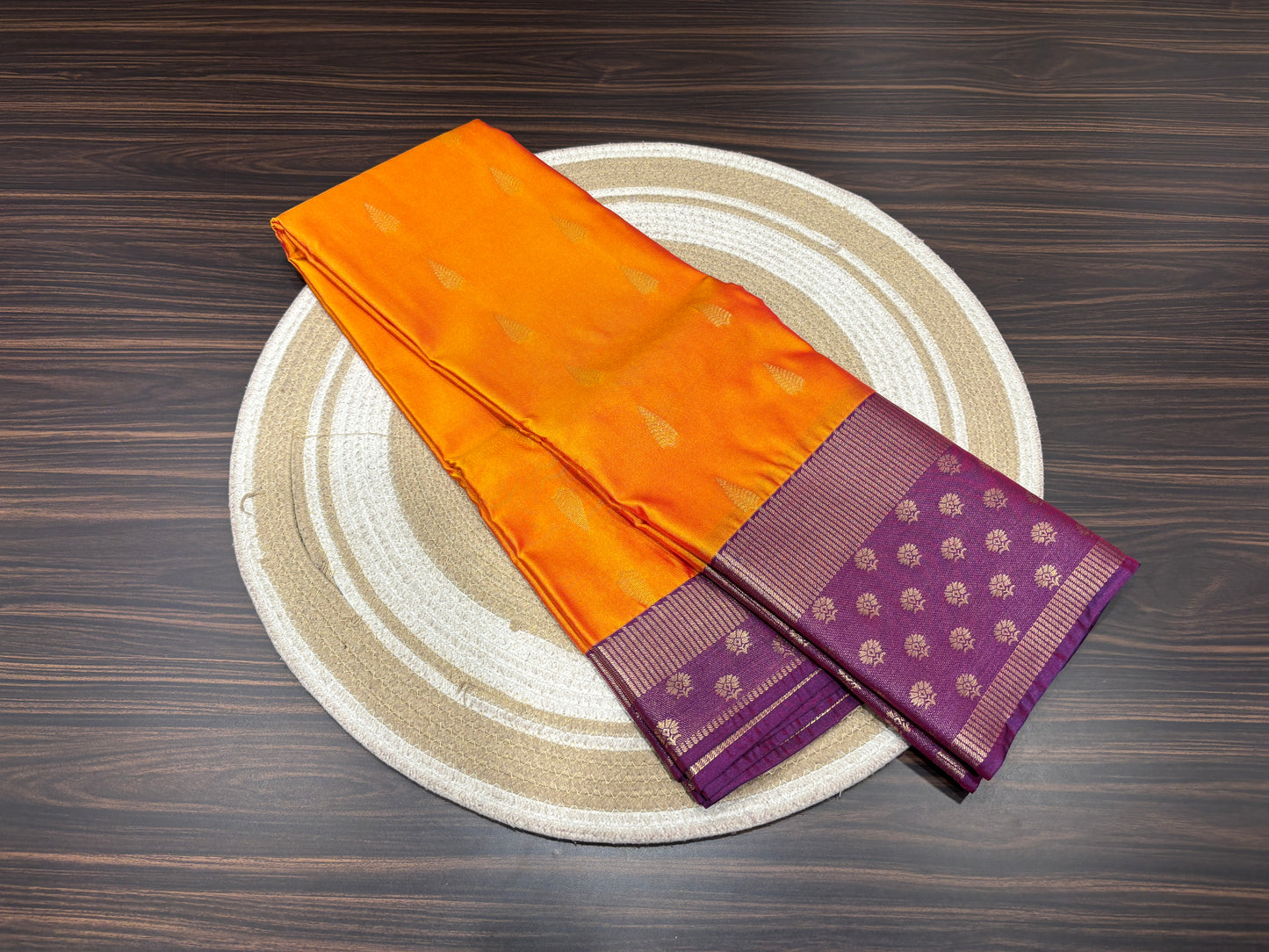 Semi Kanchipuram silk