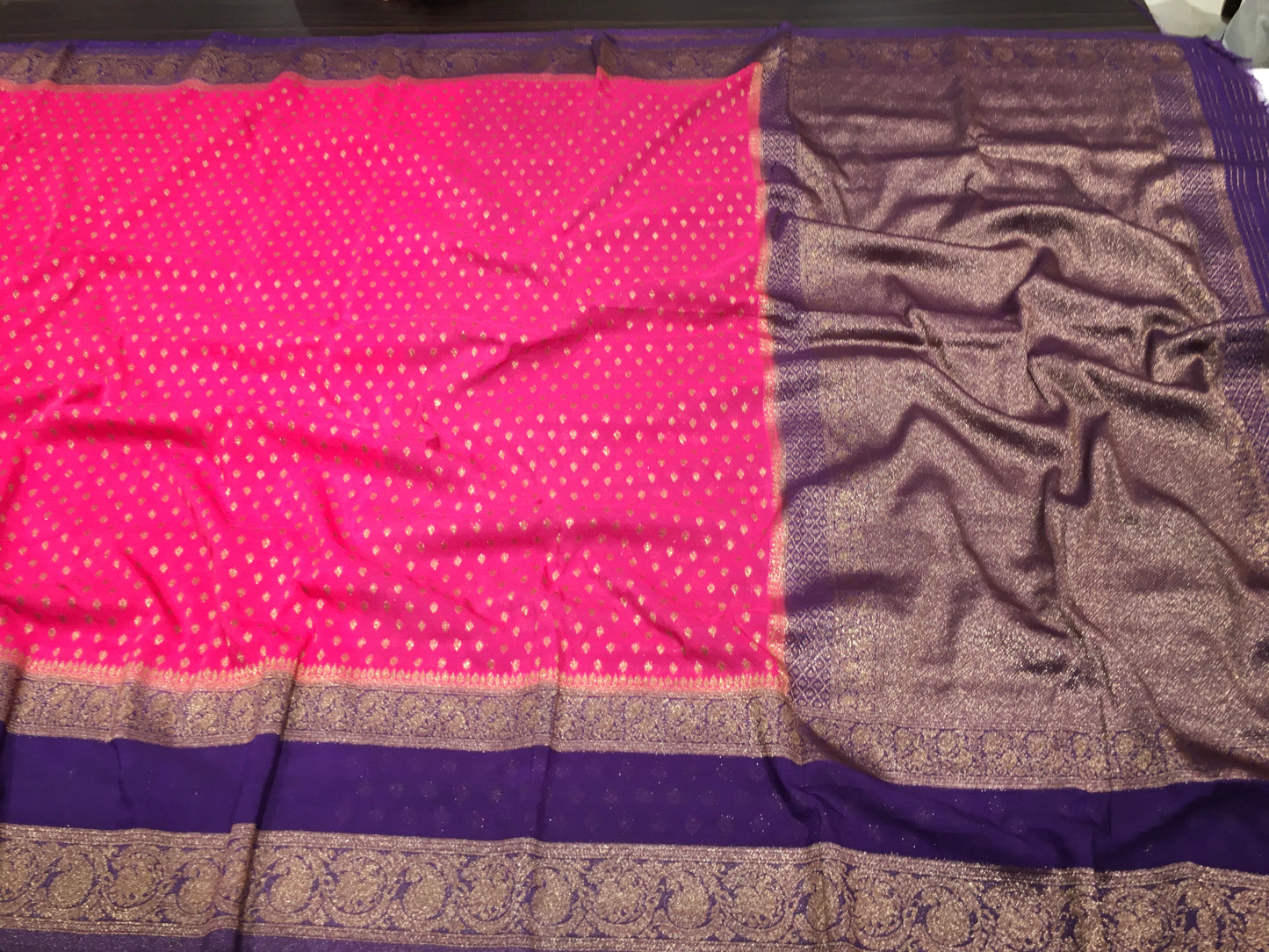 Chiffon georgette saree