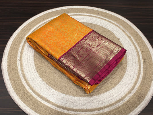 Semi Kanchipuram silk
