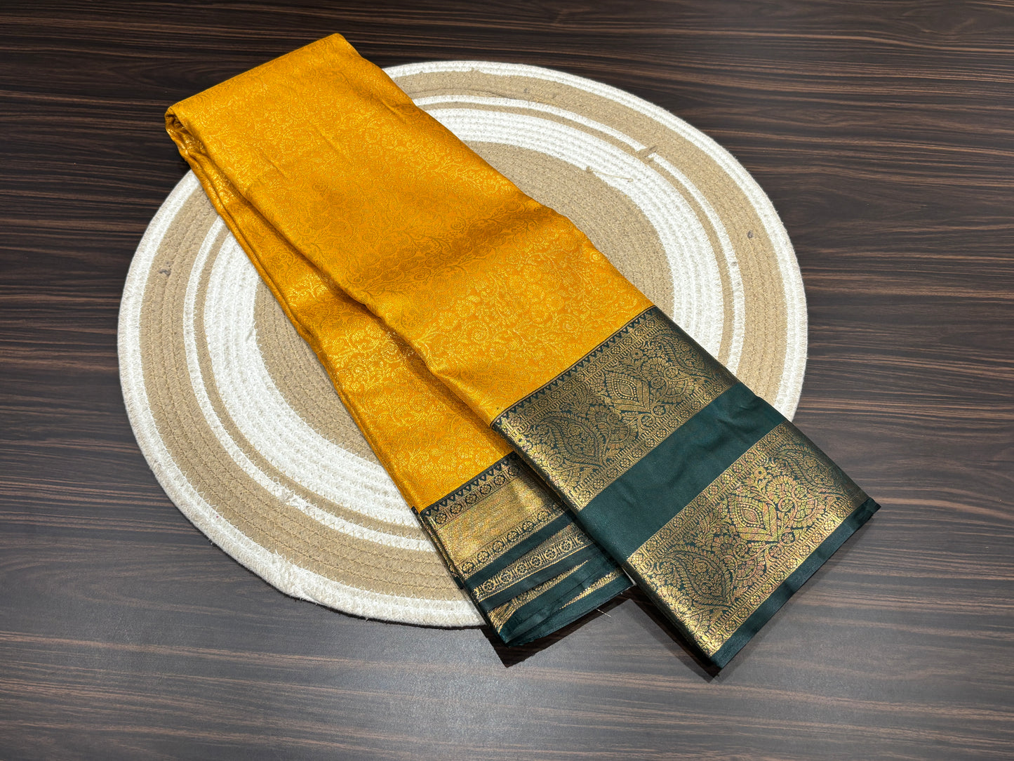 Semi Kanchipuram silk