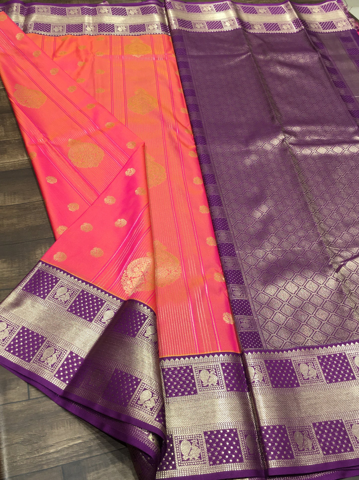 Semi Kanchipuram silk