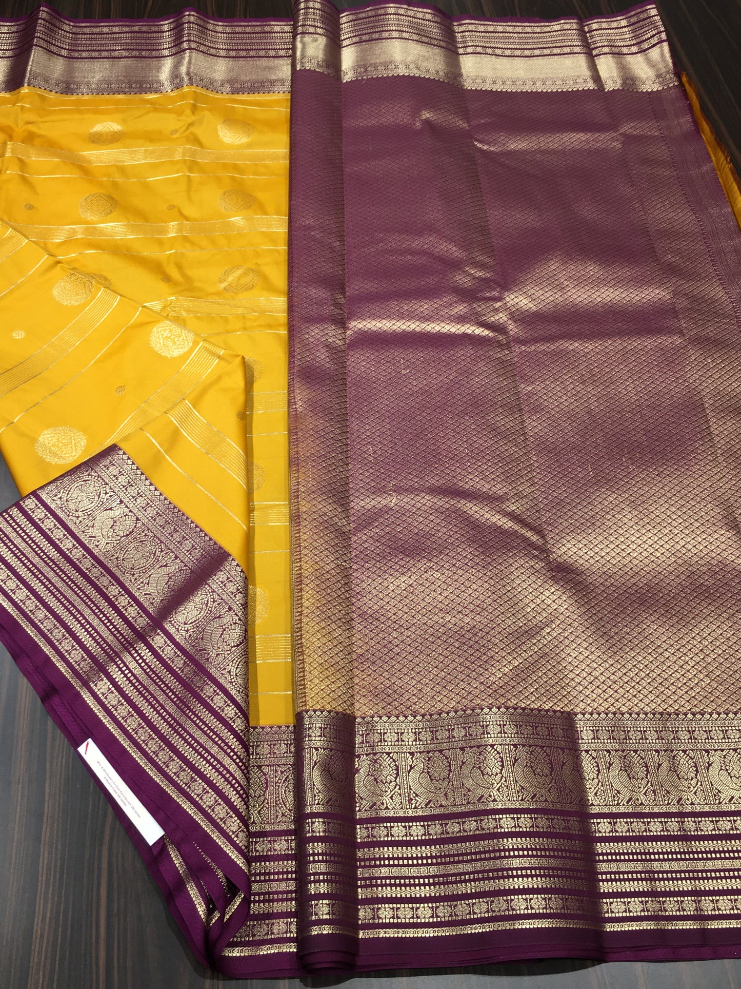 Semi Kanchipuram silk