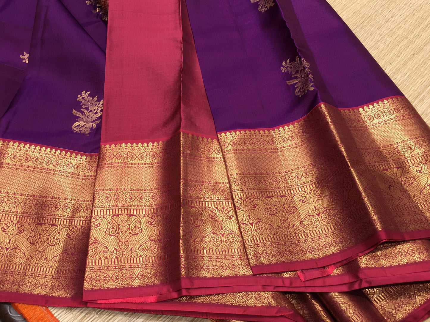 Pure Kanchipuram silk