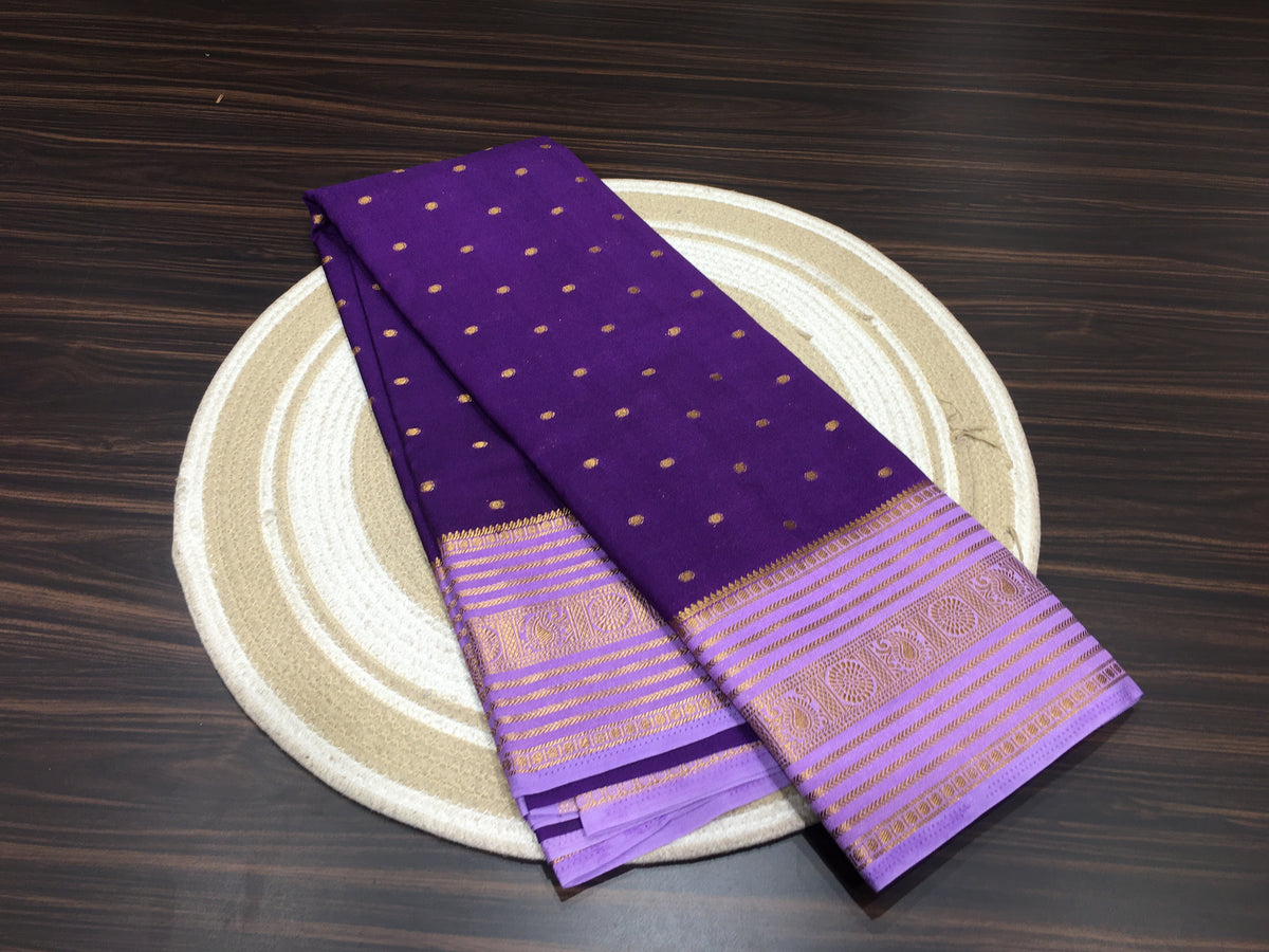 Semi Mysore Crape Silk