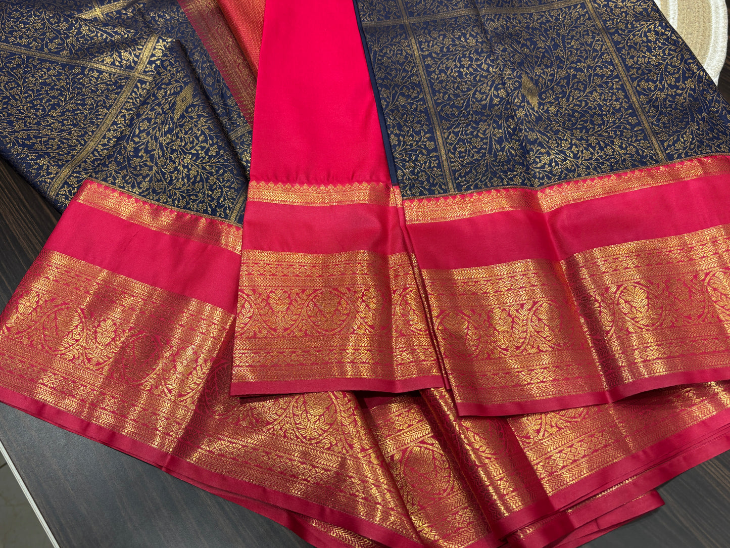 Semi Kanchipuram silk