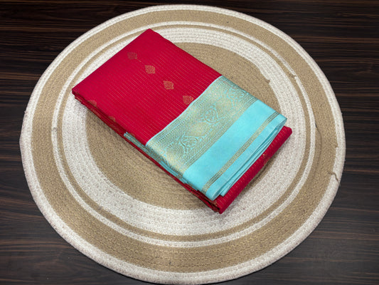 Semi Kanchipuram silk