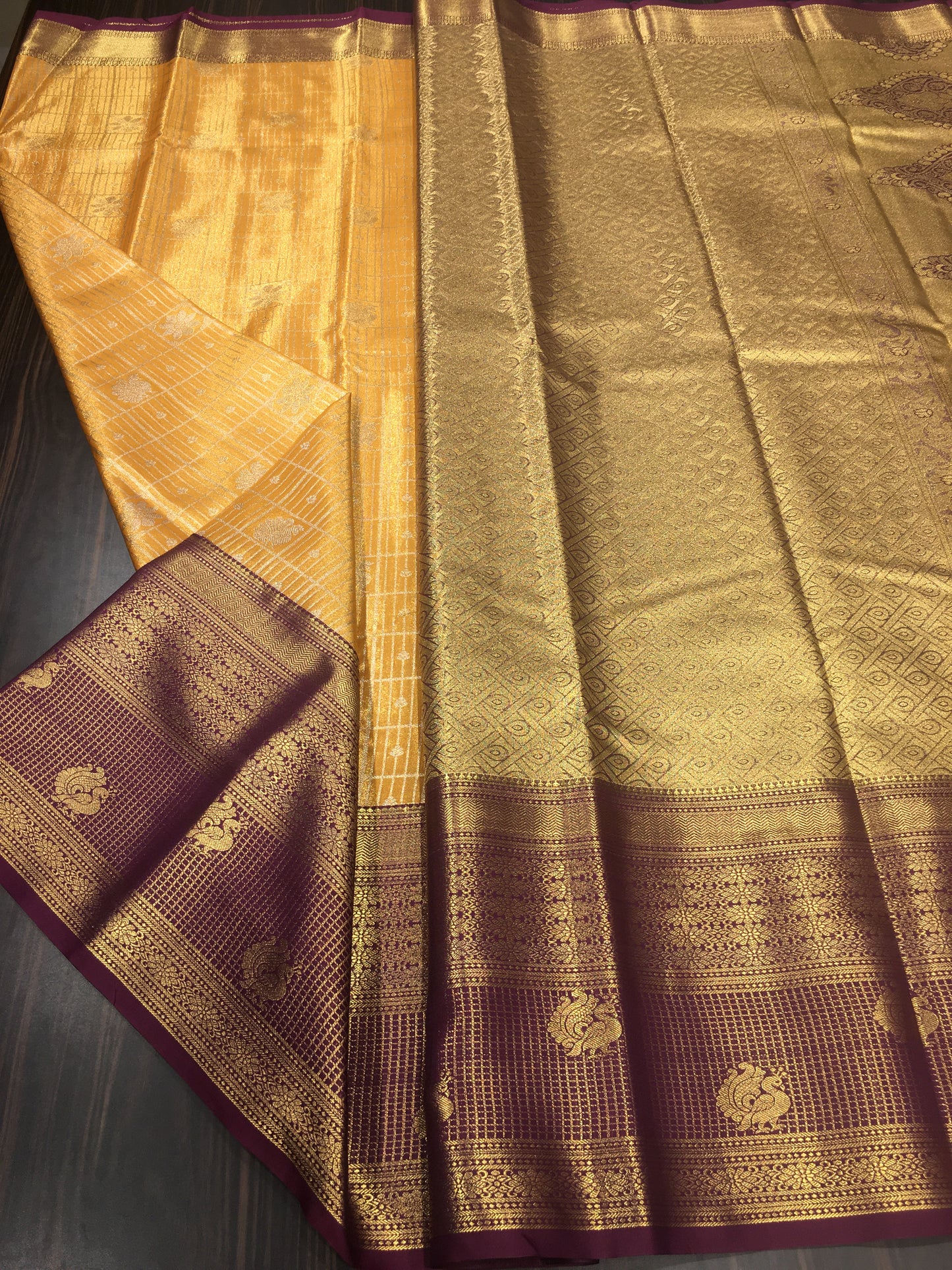 Semi Kanchipuram tissue