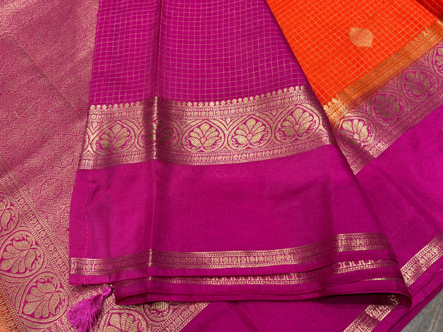 Semi Mysore crape