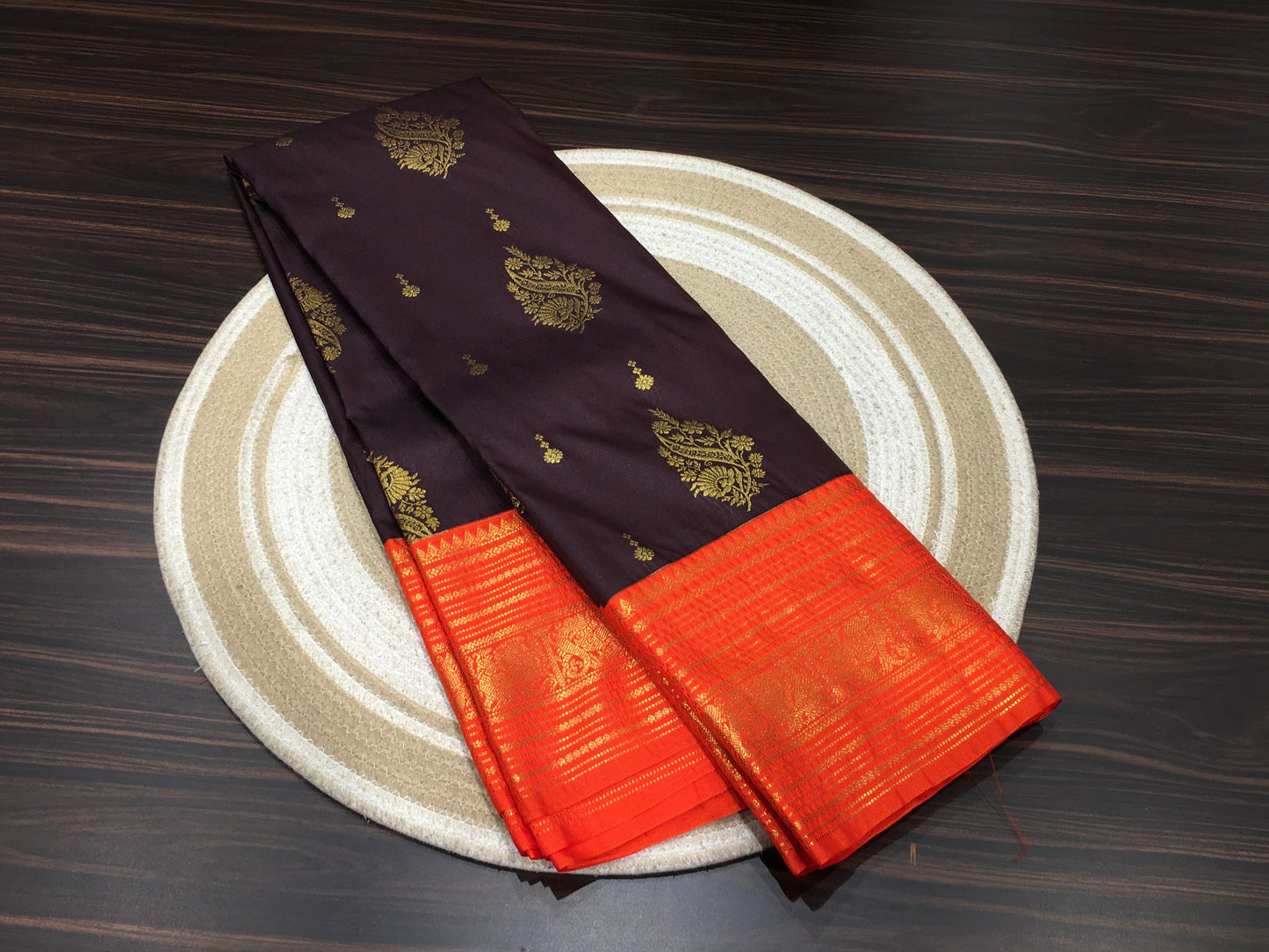 Semi Kanchipuram silk