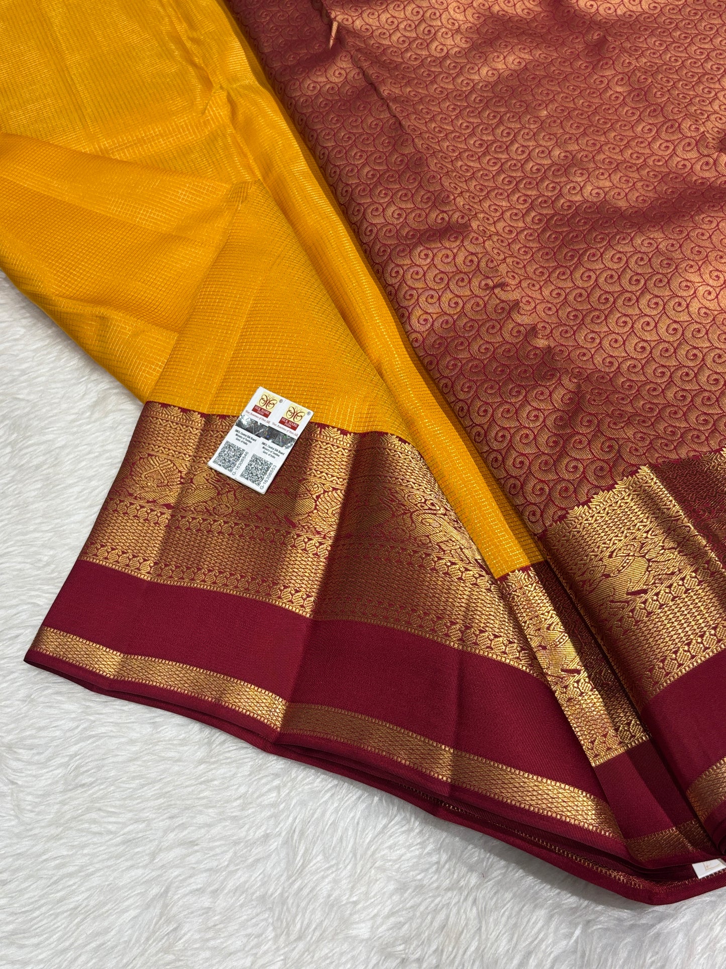 Pure Kanchipuram silk