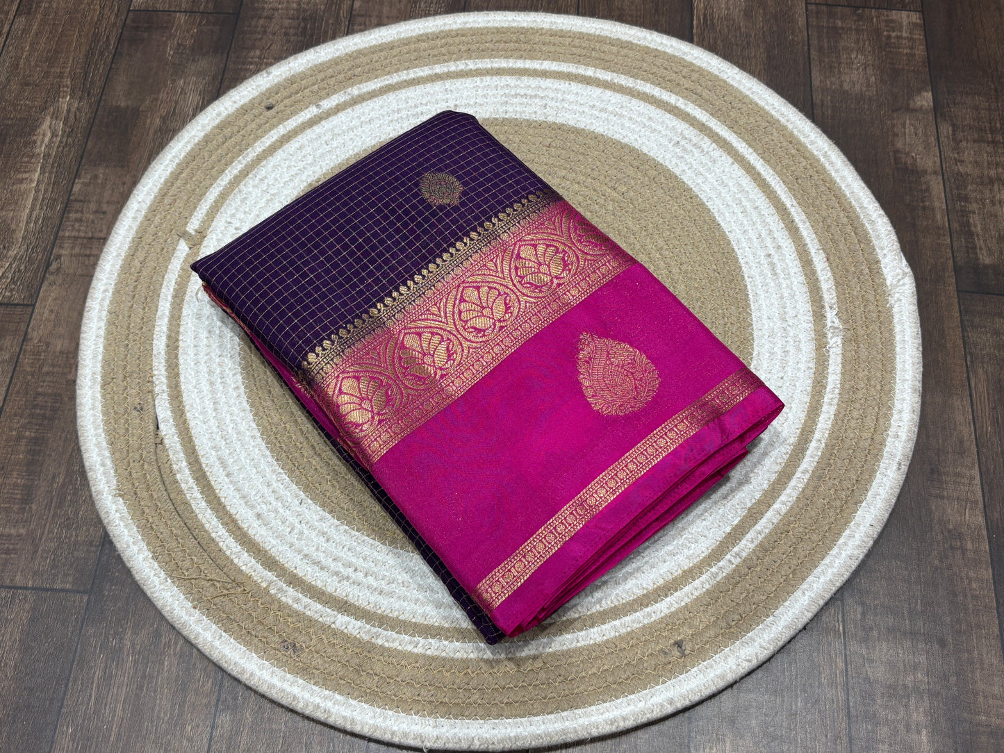Semi Mysore crape