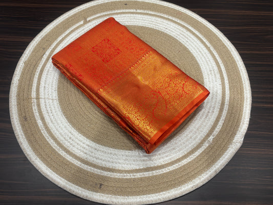 Semi Kanchipuram silk