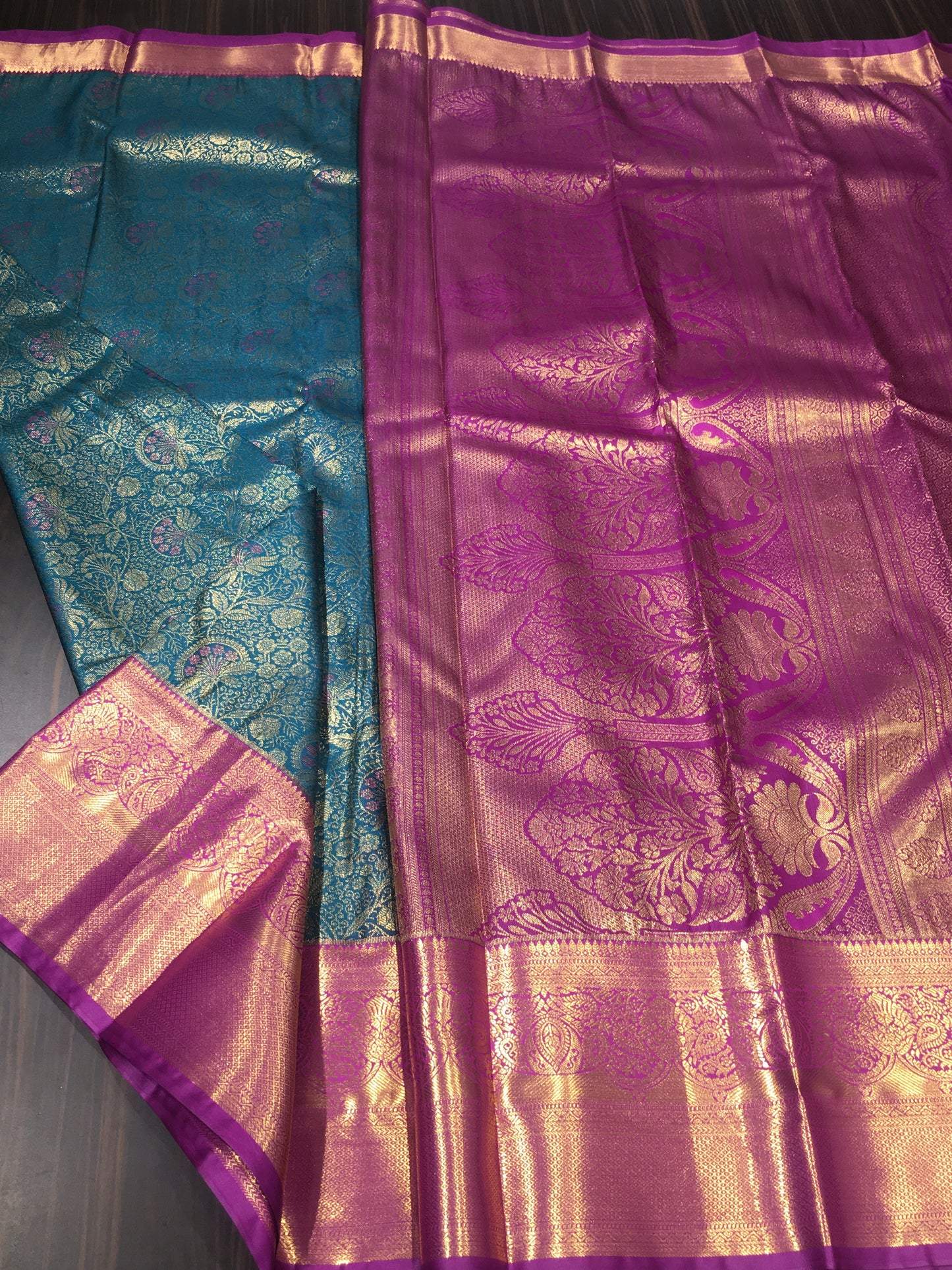 Semi Kanchipuram silk