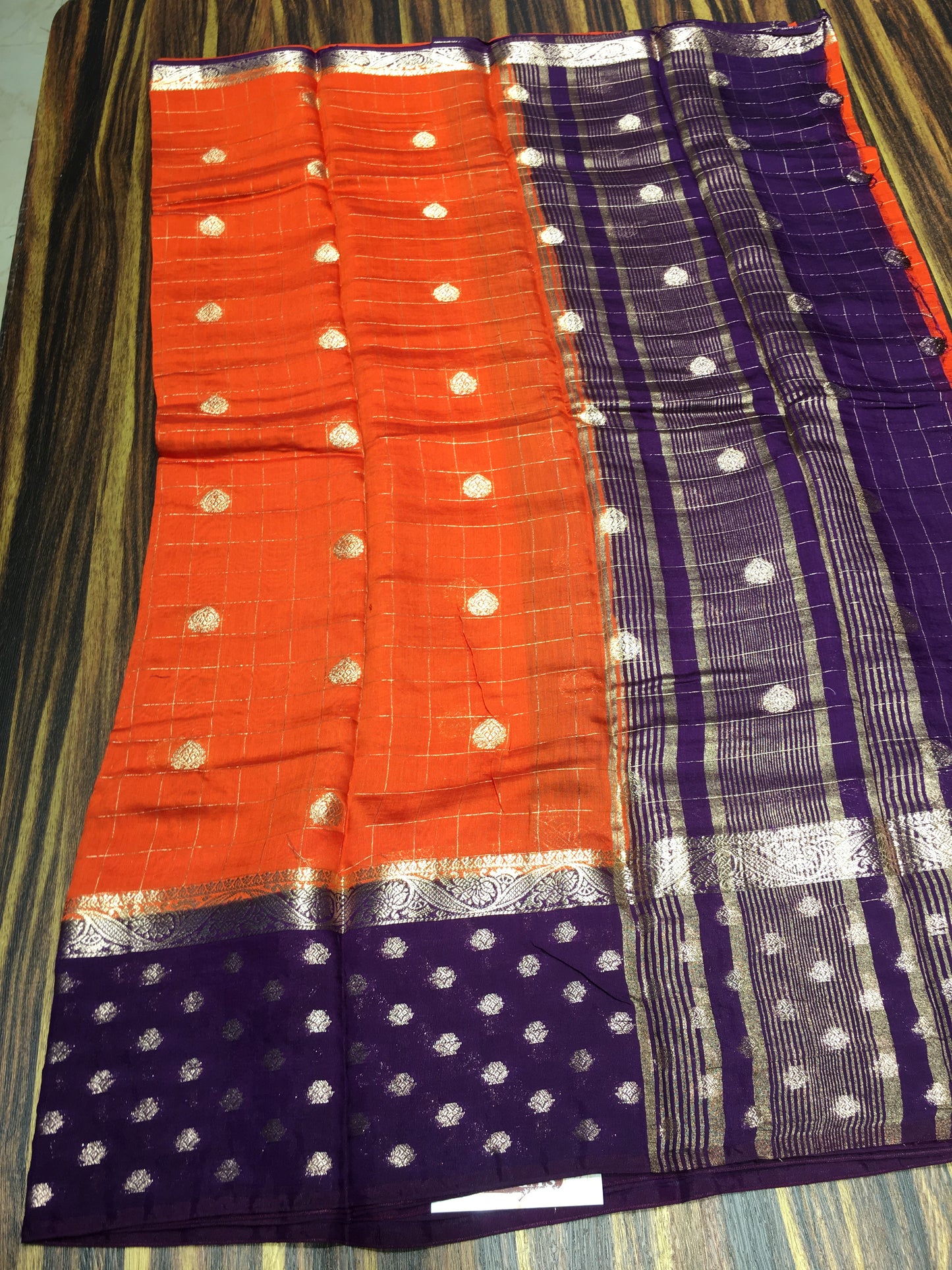 Moonga Crape Saree