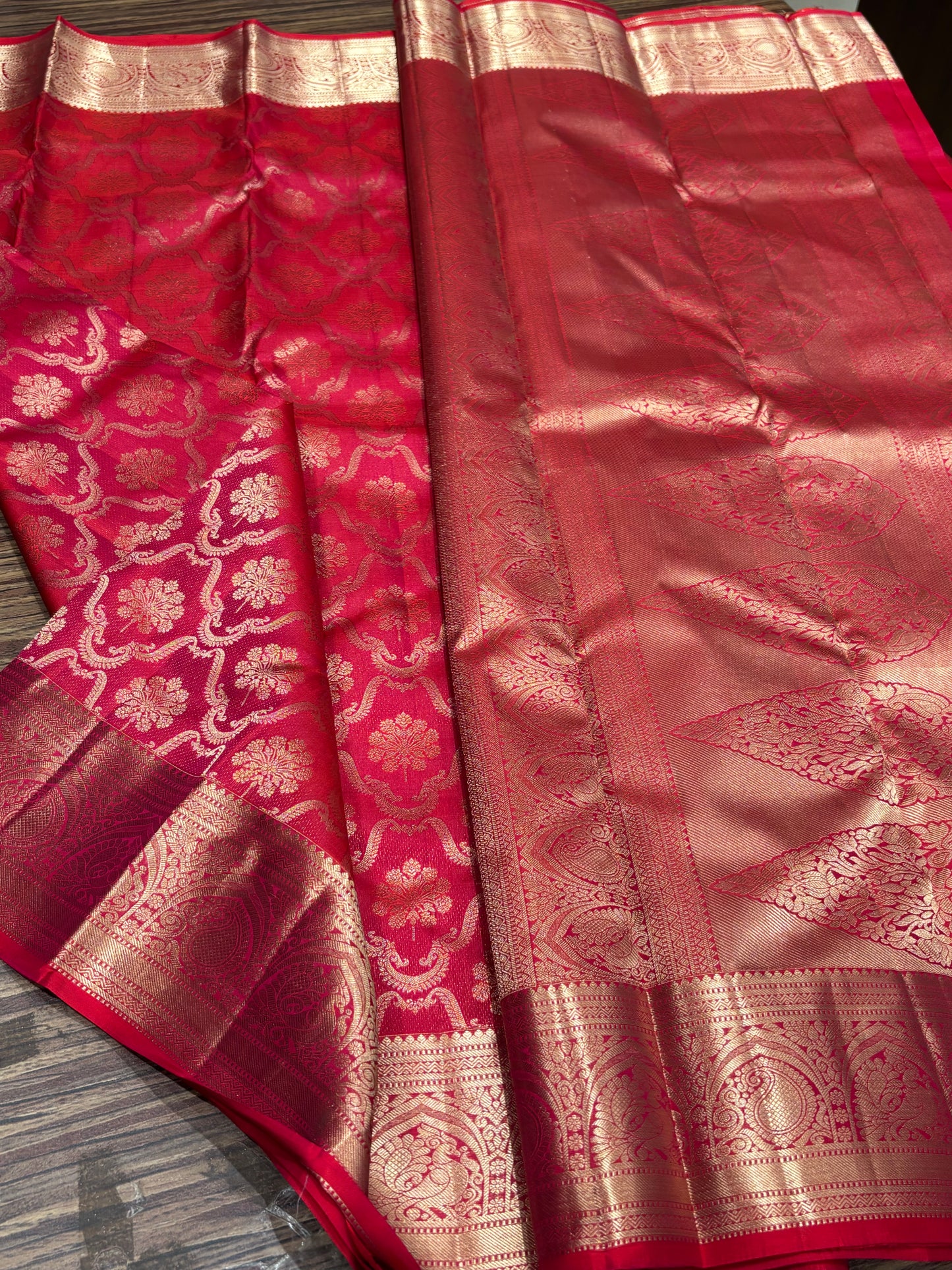 Pure Kanchipuram Brocade Silk