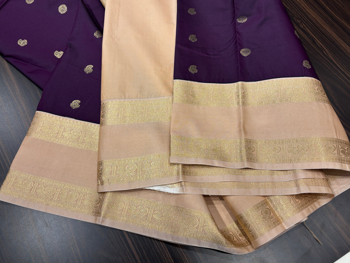 Semi Kanchipuram silk