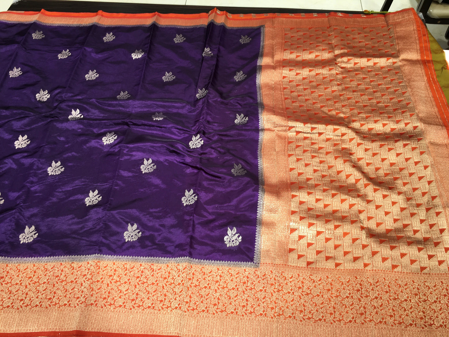 Soft tussar silk