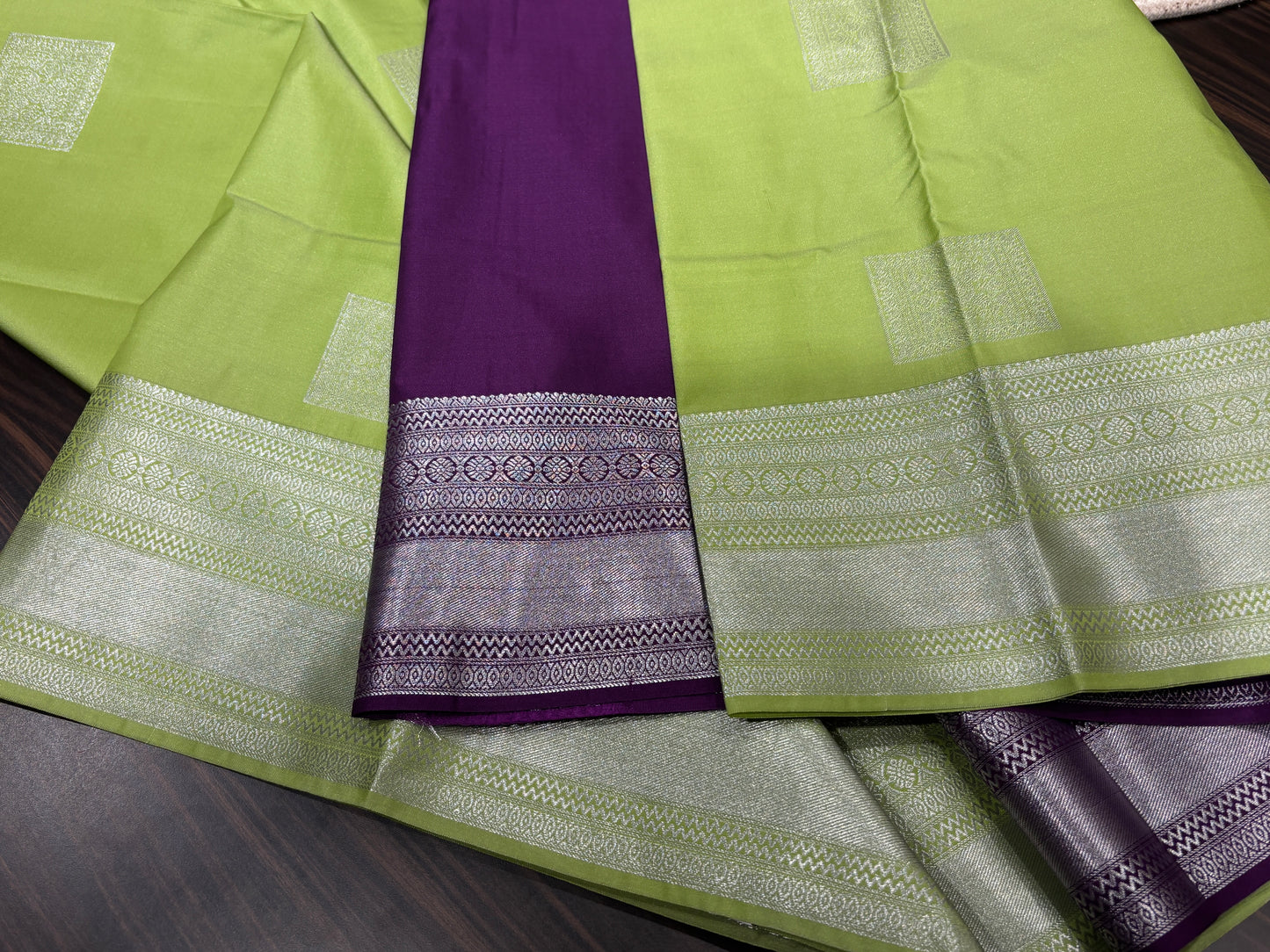 Semi Kanchipuram silk