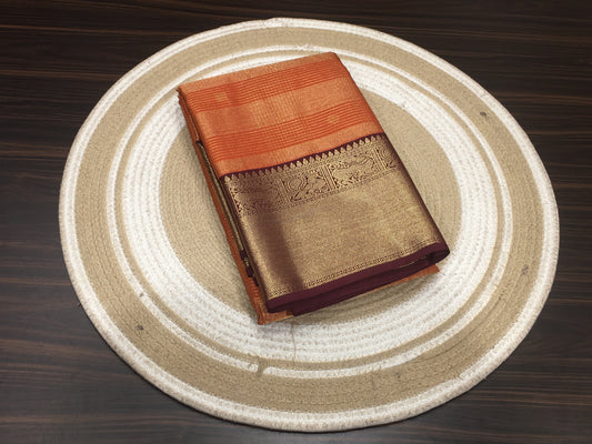 Semi Kanchipuram silk