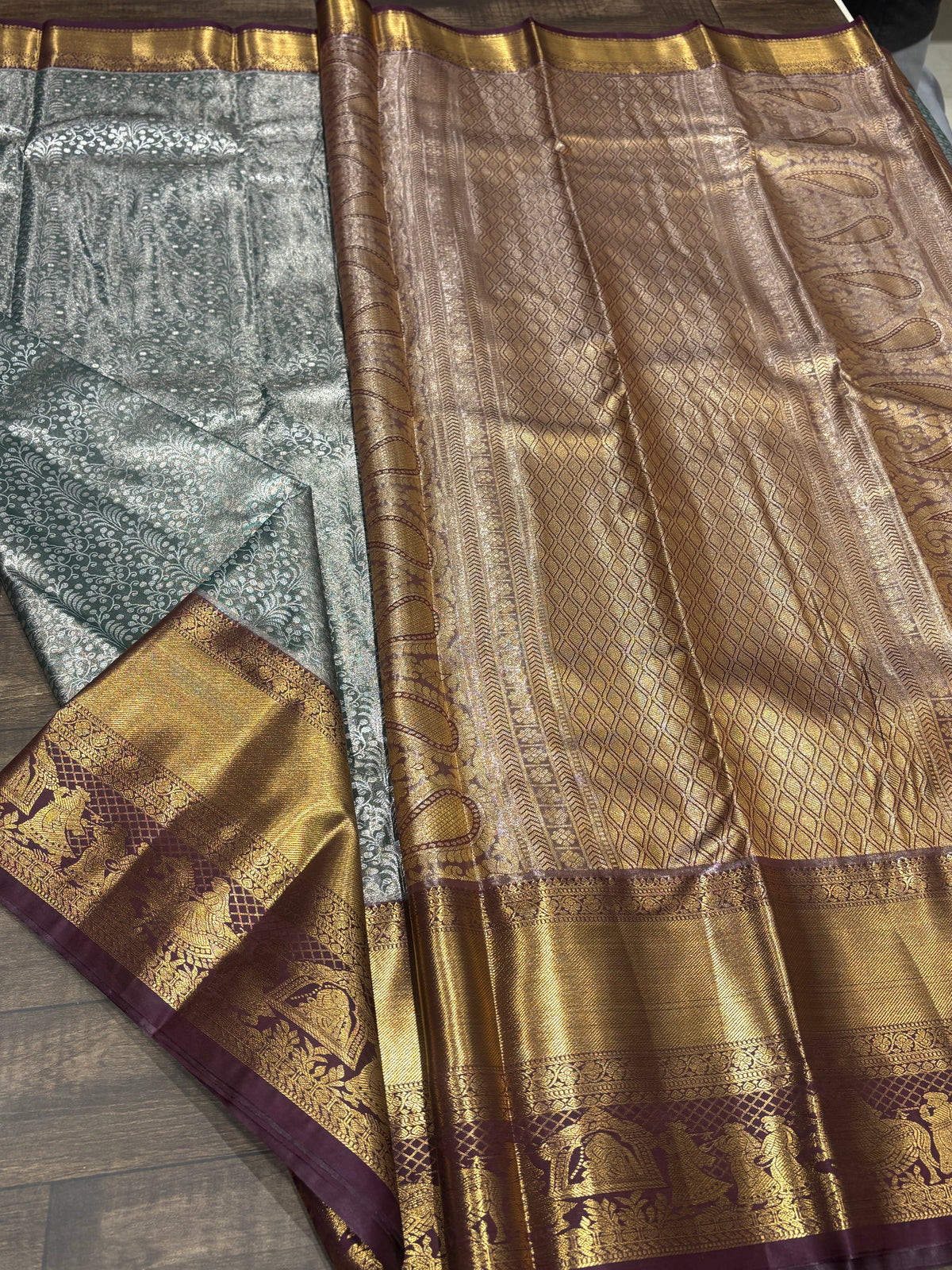 Semi Kanchipuram Tissue