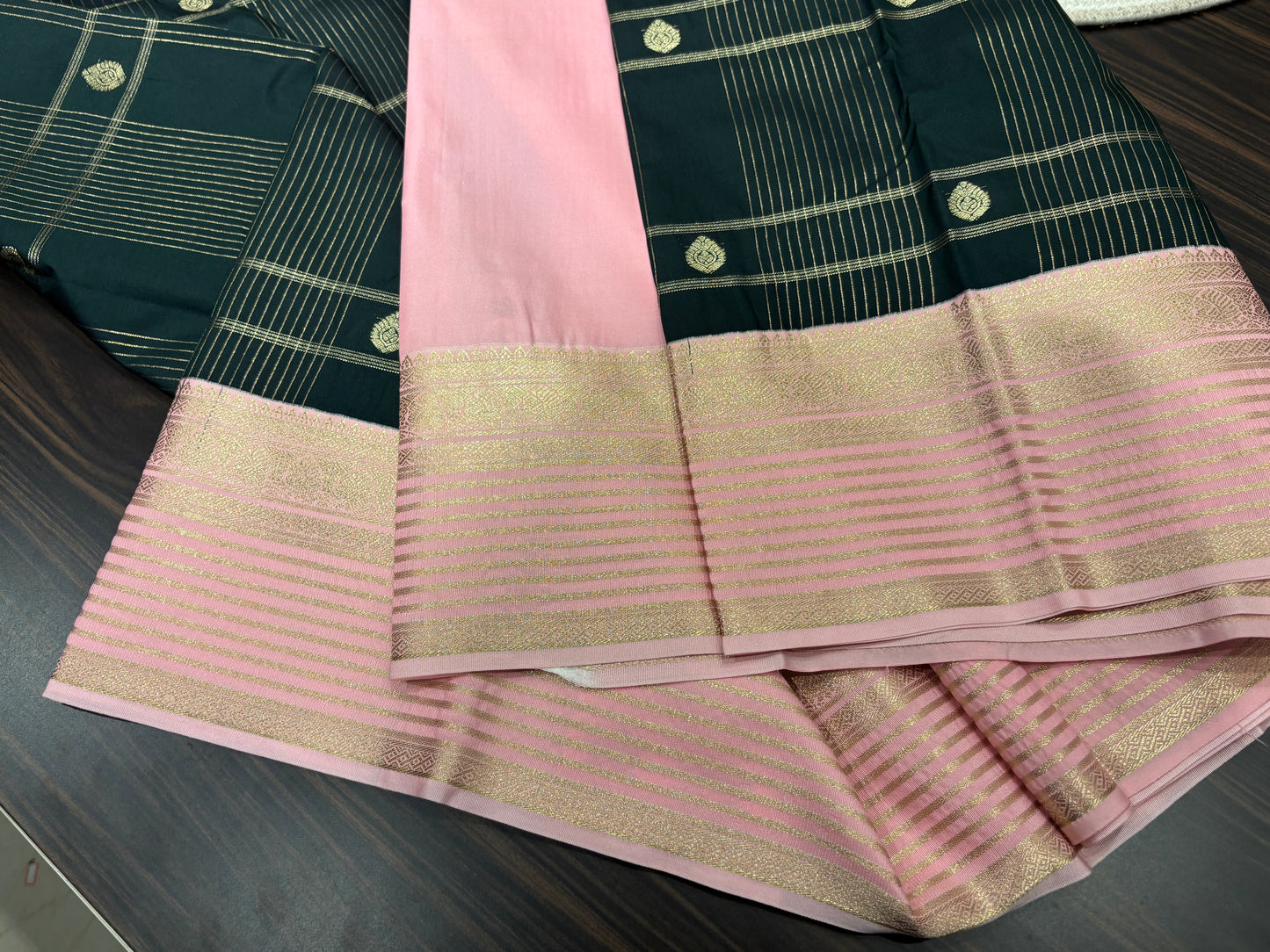 Semi Kanchipuram silk