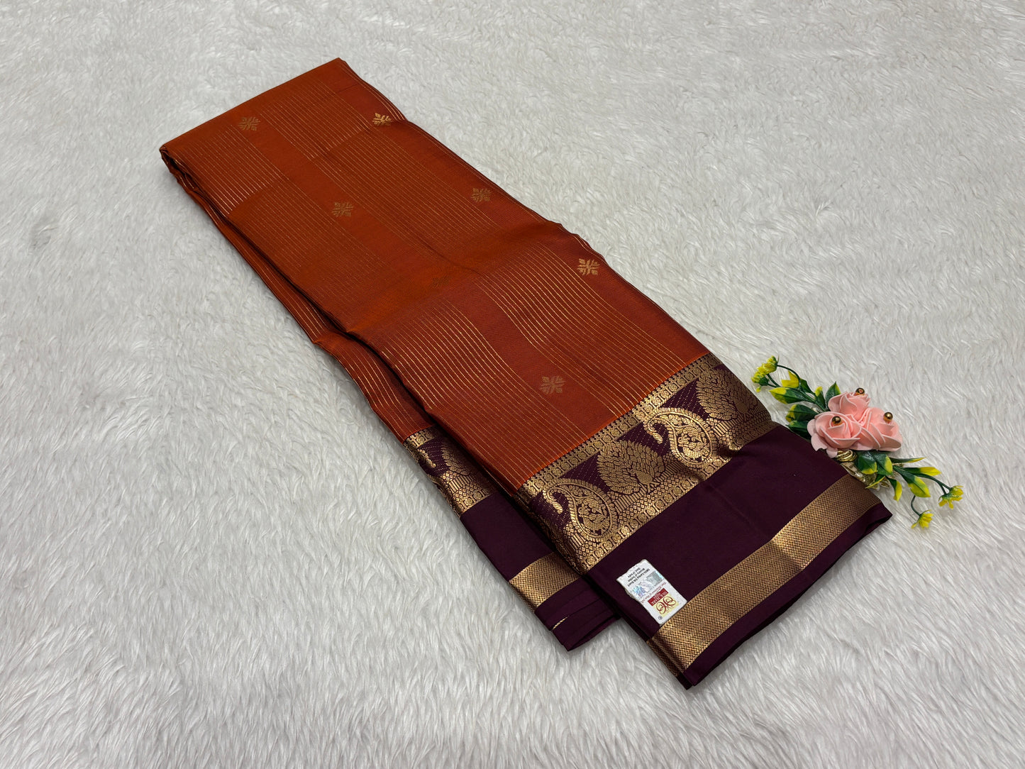 Pure Kanchipuram silk