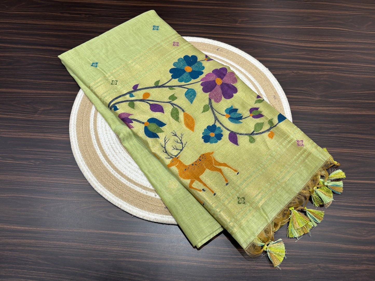 Soft cotton saree