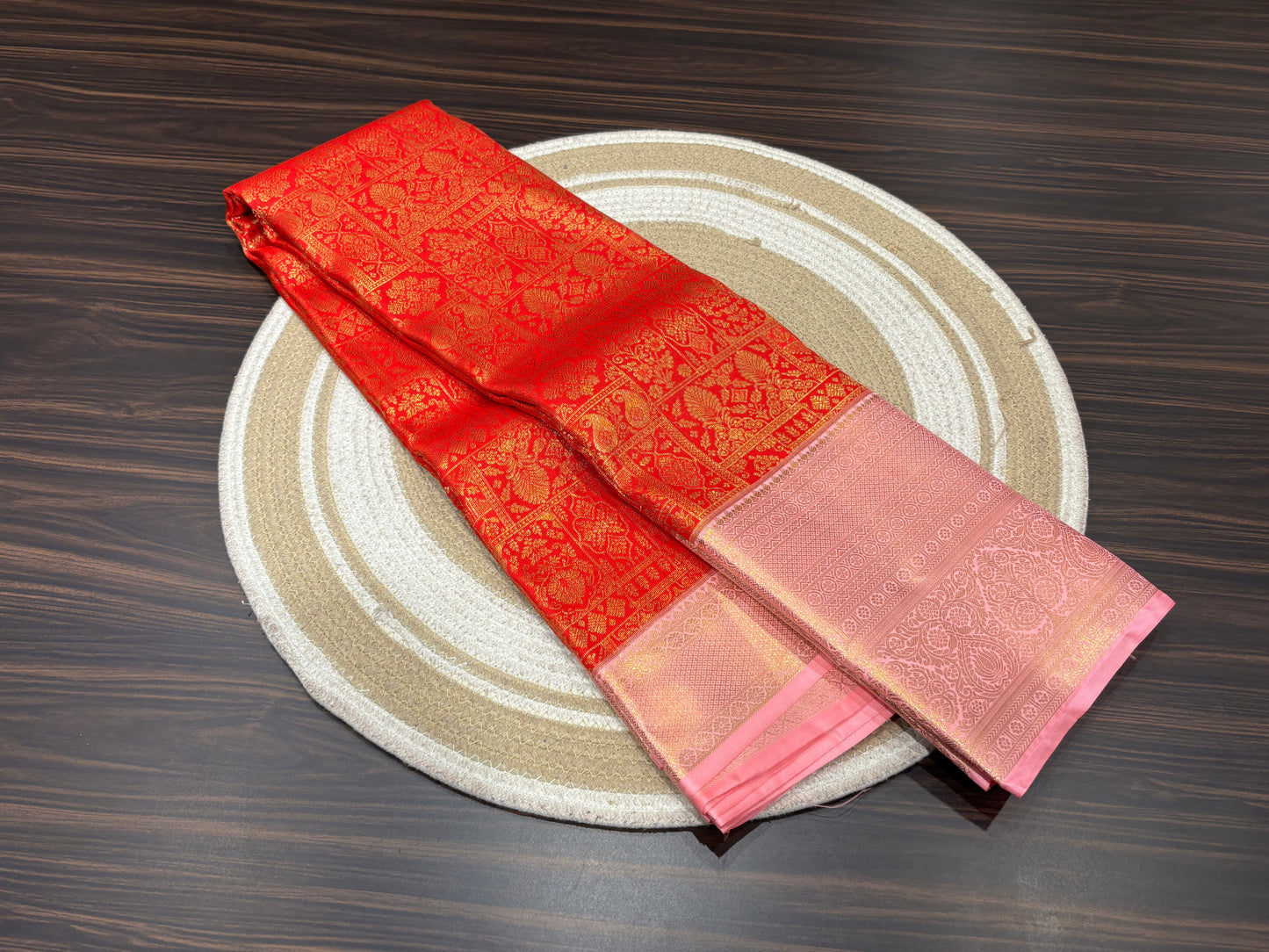 Semi Kanchipuram silk