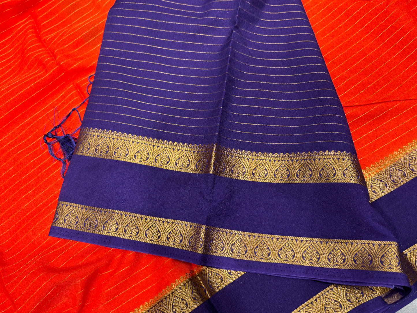 Semi Mysore crape