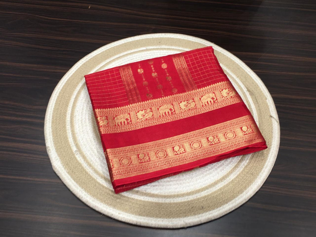 Semi Mysore Crape Silk