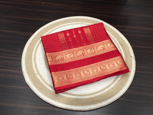 Semi Mysore Crape Silk