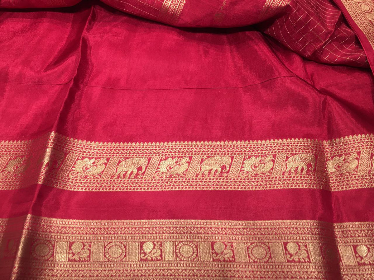 Semi Mysore Crape Silk