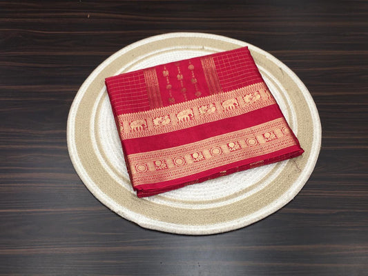 Semi Mysore Crape Silk