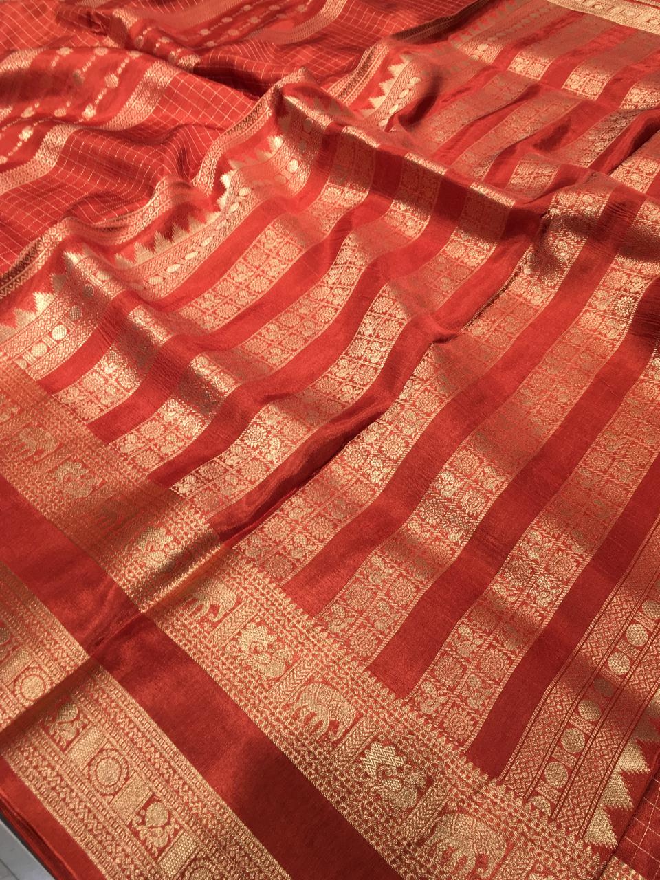 Semi Mysore Crape Silk