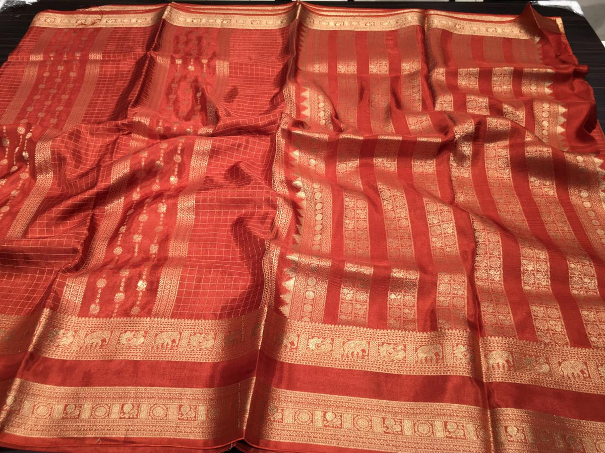 Semi Mysore Crape Silk