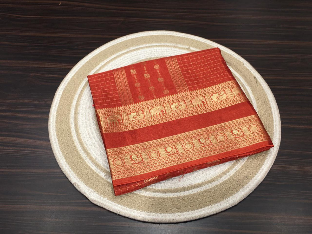 Semi Mysore Crape Silk