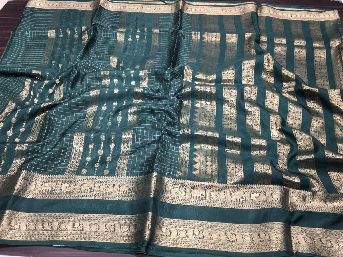 Semi Mysore Crape Silk