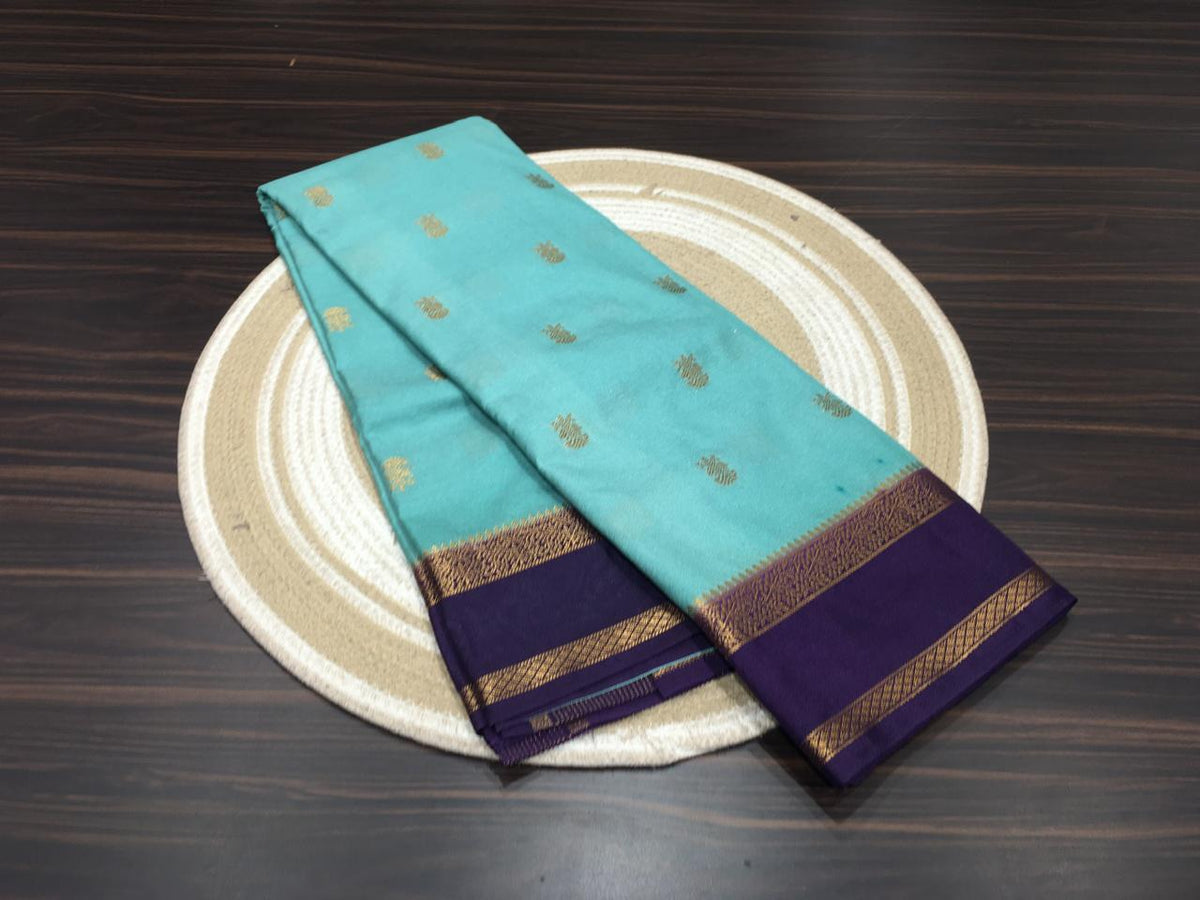 Semi Mysore Crape Silk
