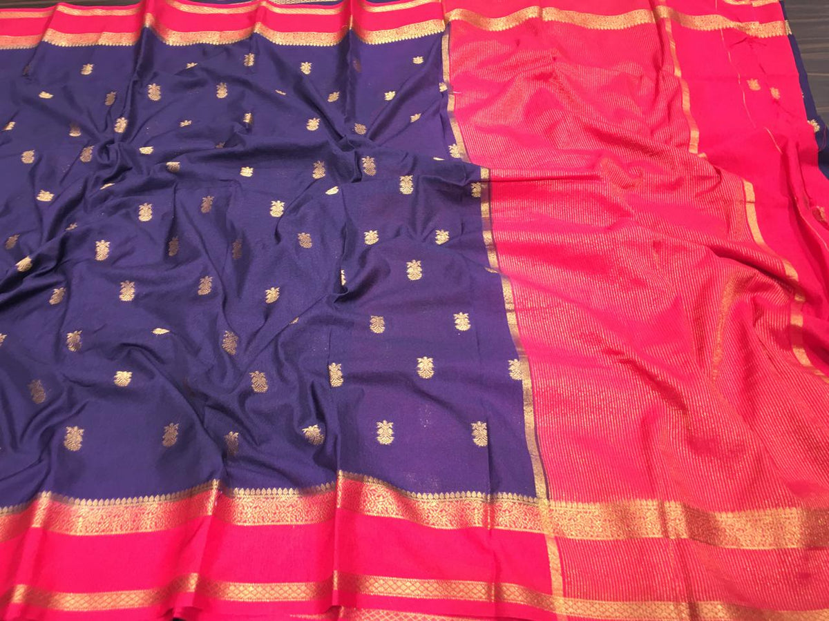 Semi Mysore Crape Silk