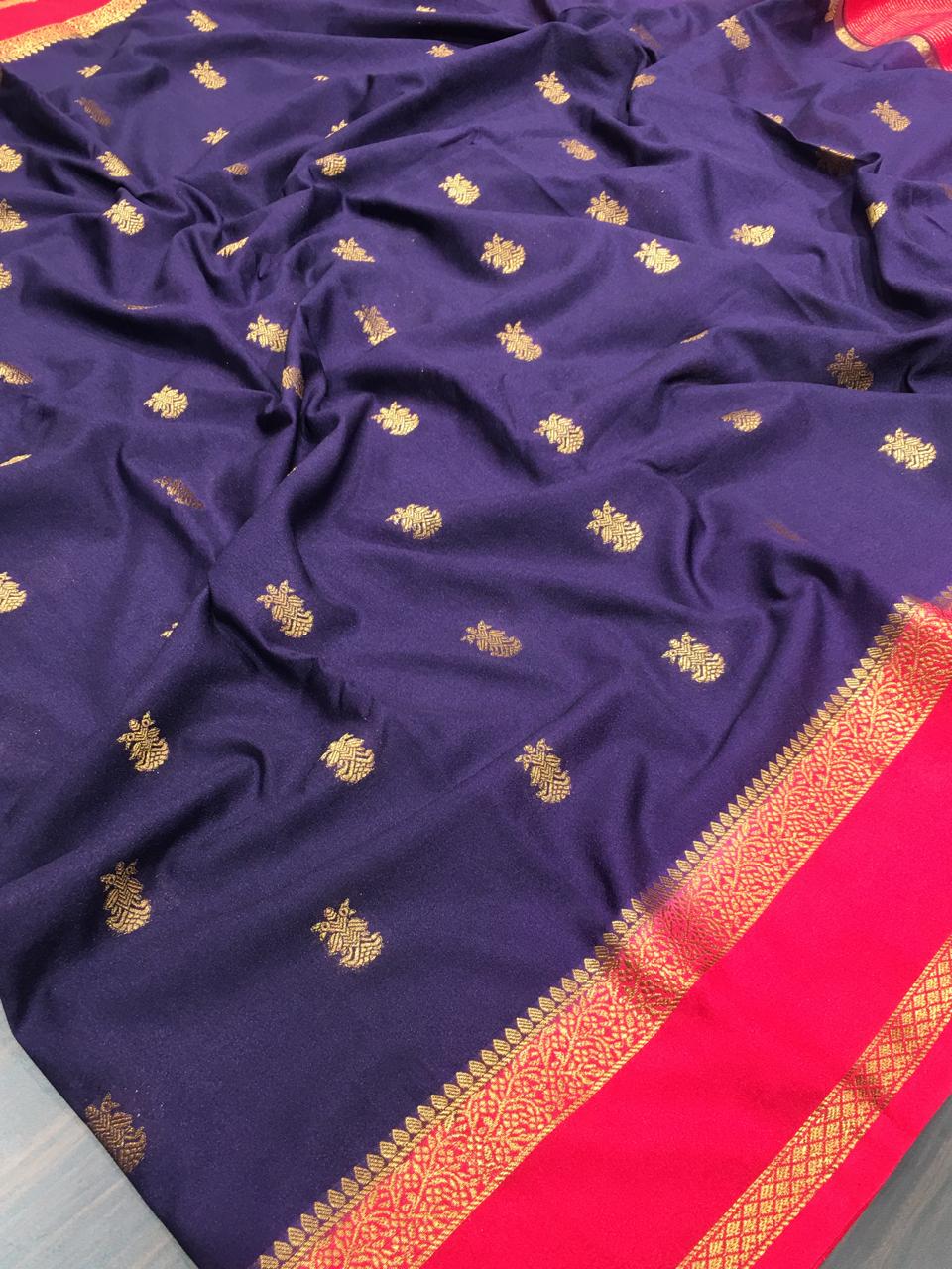 Semi Mysore Crape Silk