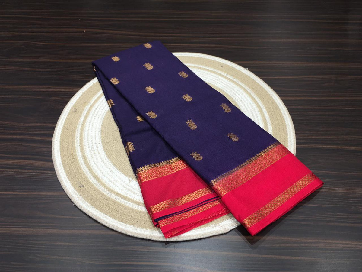 Semi Mysore Crape Silk