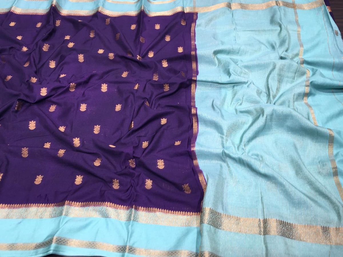 Semi Mysore Crape Silk