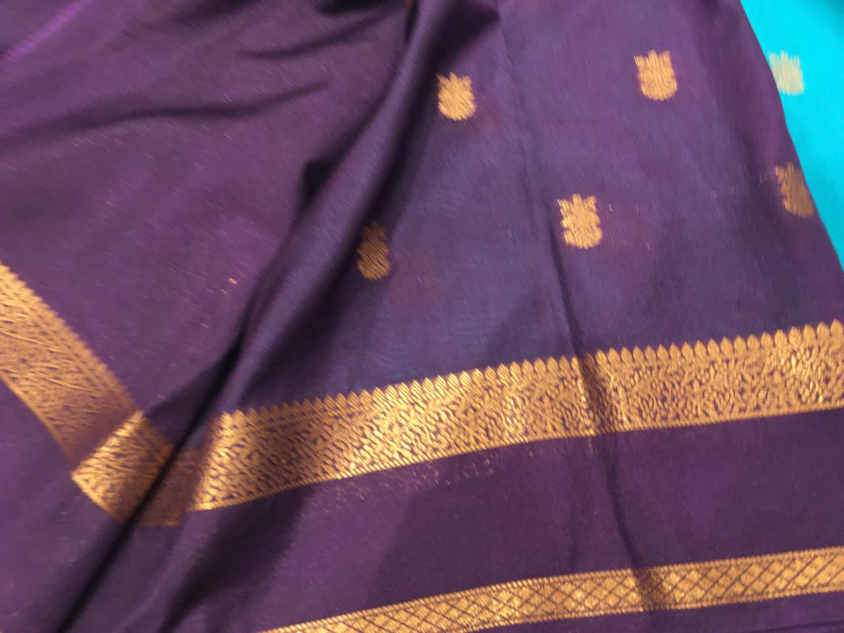 Semi Mysore Crape Silk