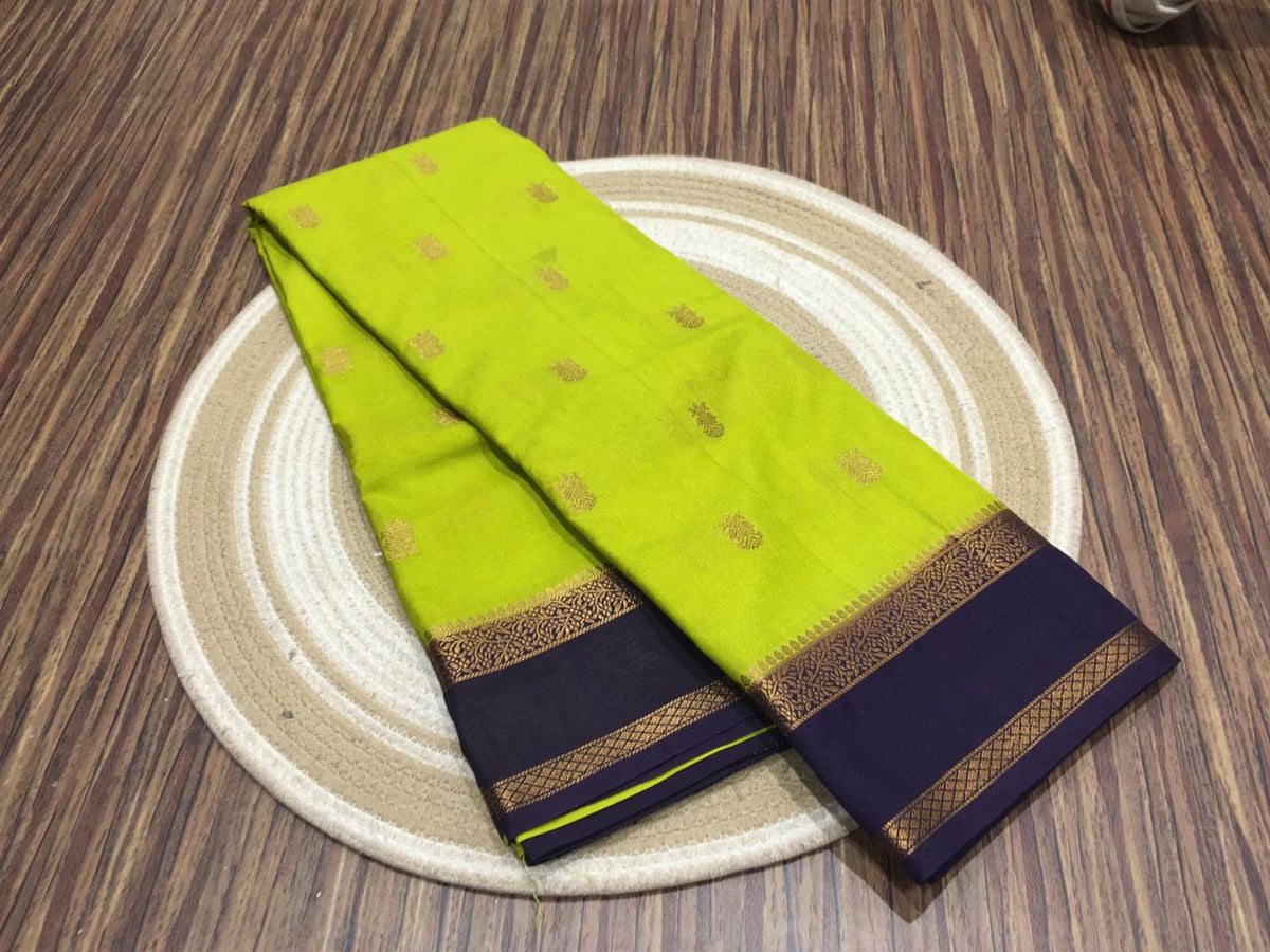 Semi Mysore Crape Silk