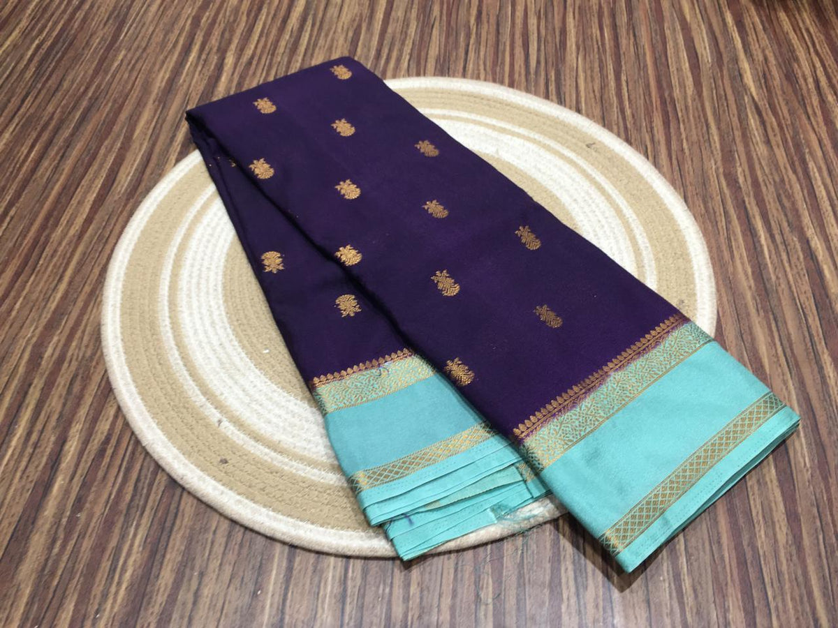 Semi Mysore Crape Silk