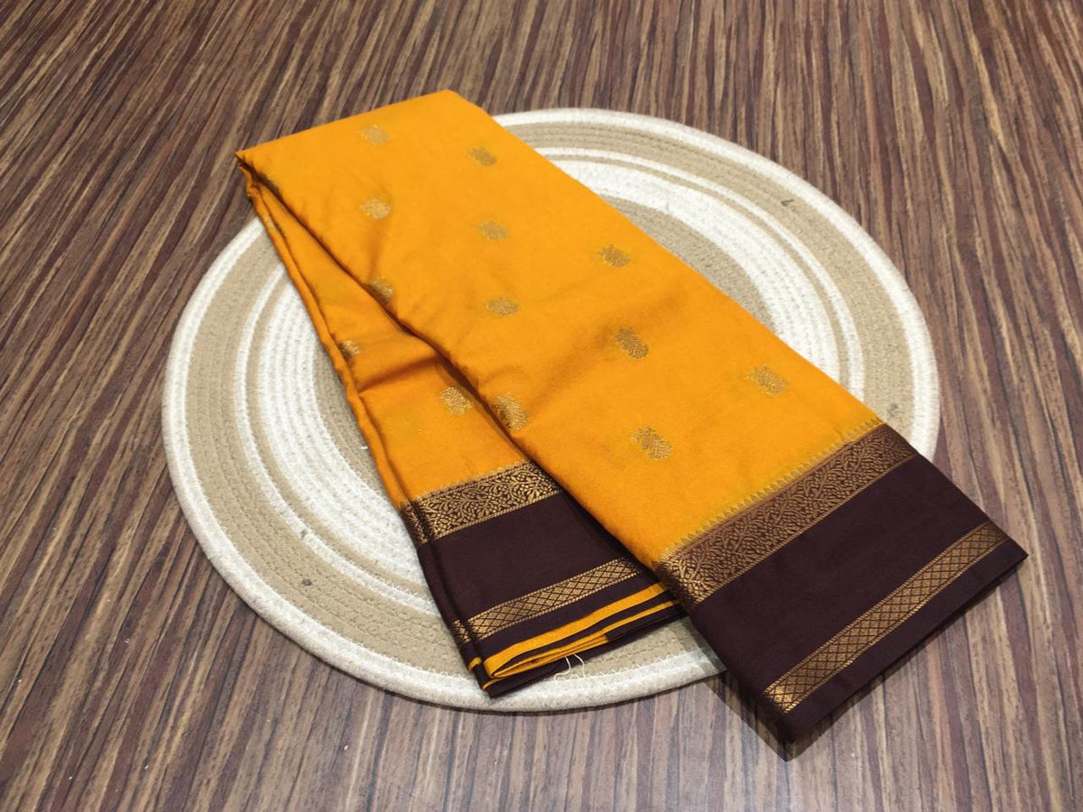 Semi Mysore Crape Silk