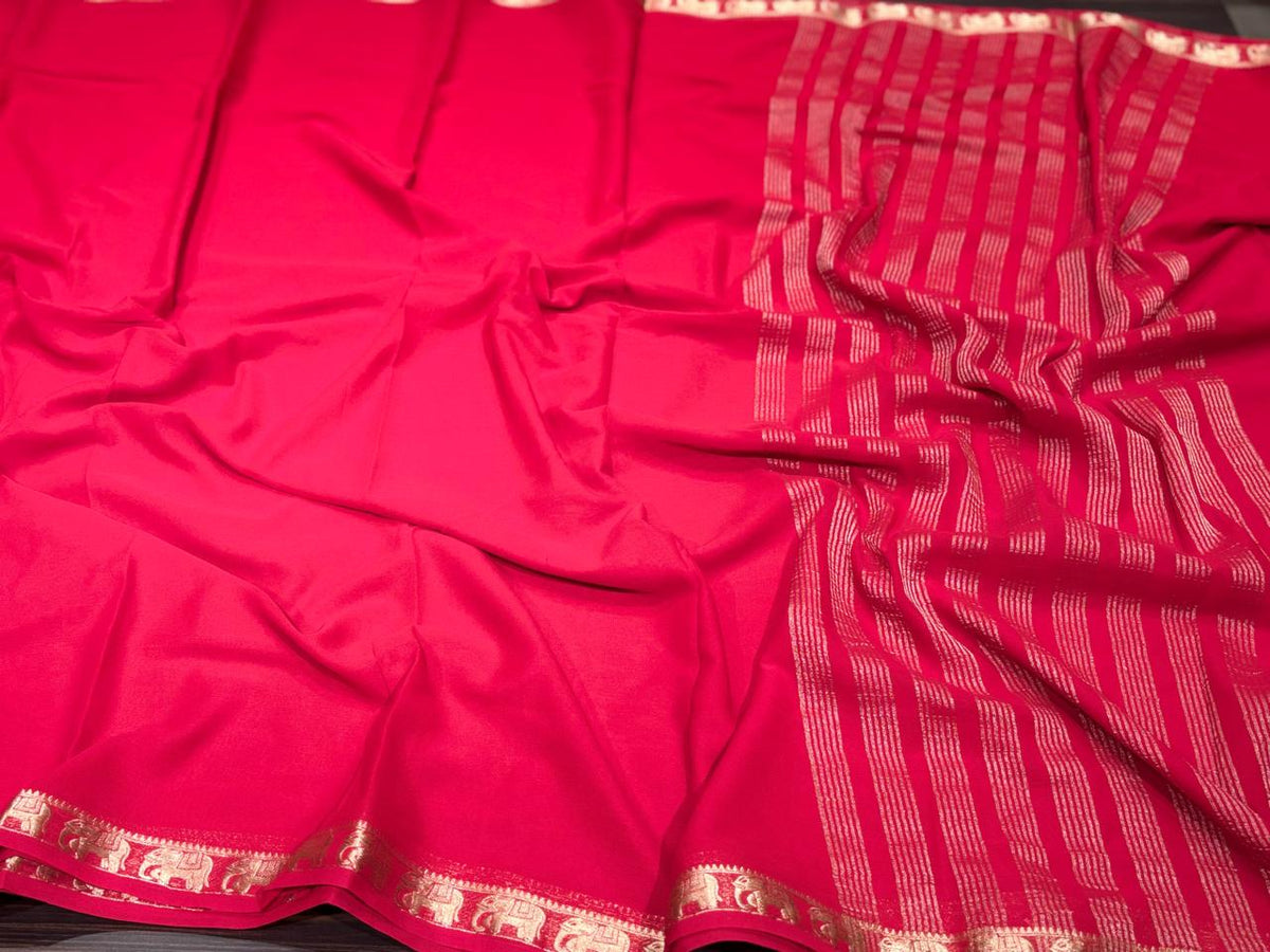 Semi Mysore Crape